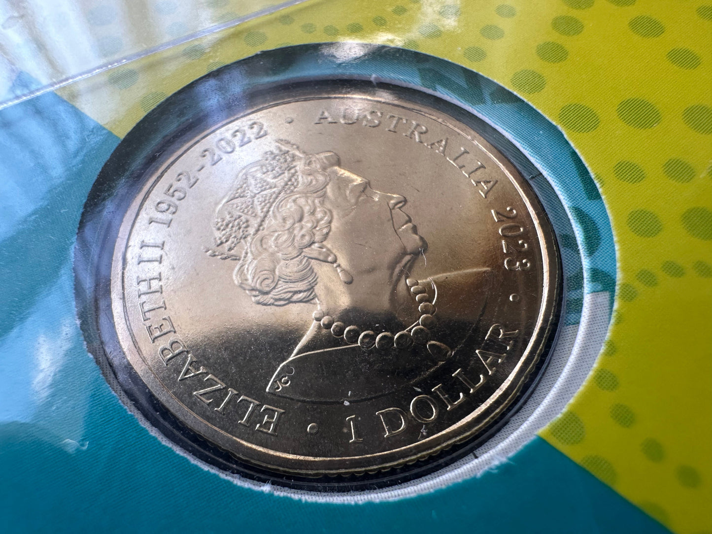 2023 FIFA Women’s World Cup Australia $1 Colored Coin PNC with Privy Mark