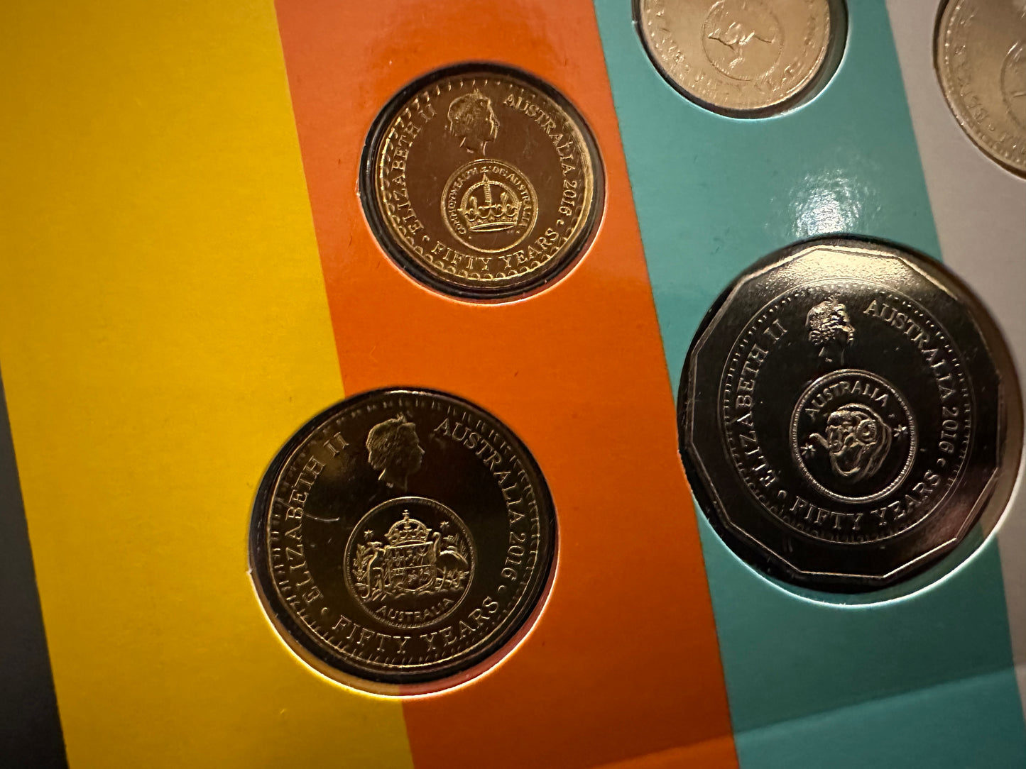 2016 Changeover Royal Australia Mint 6 coin set