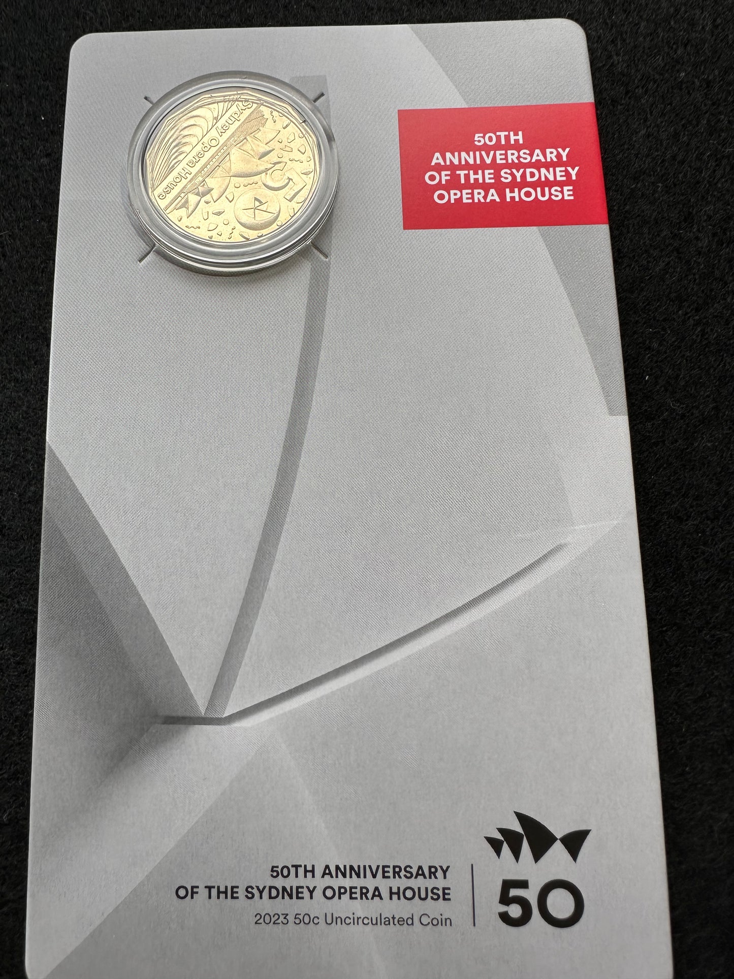 2023 Sydney Opera House - 50th Anniversary 50c Uncirculated Coin