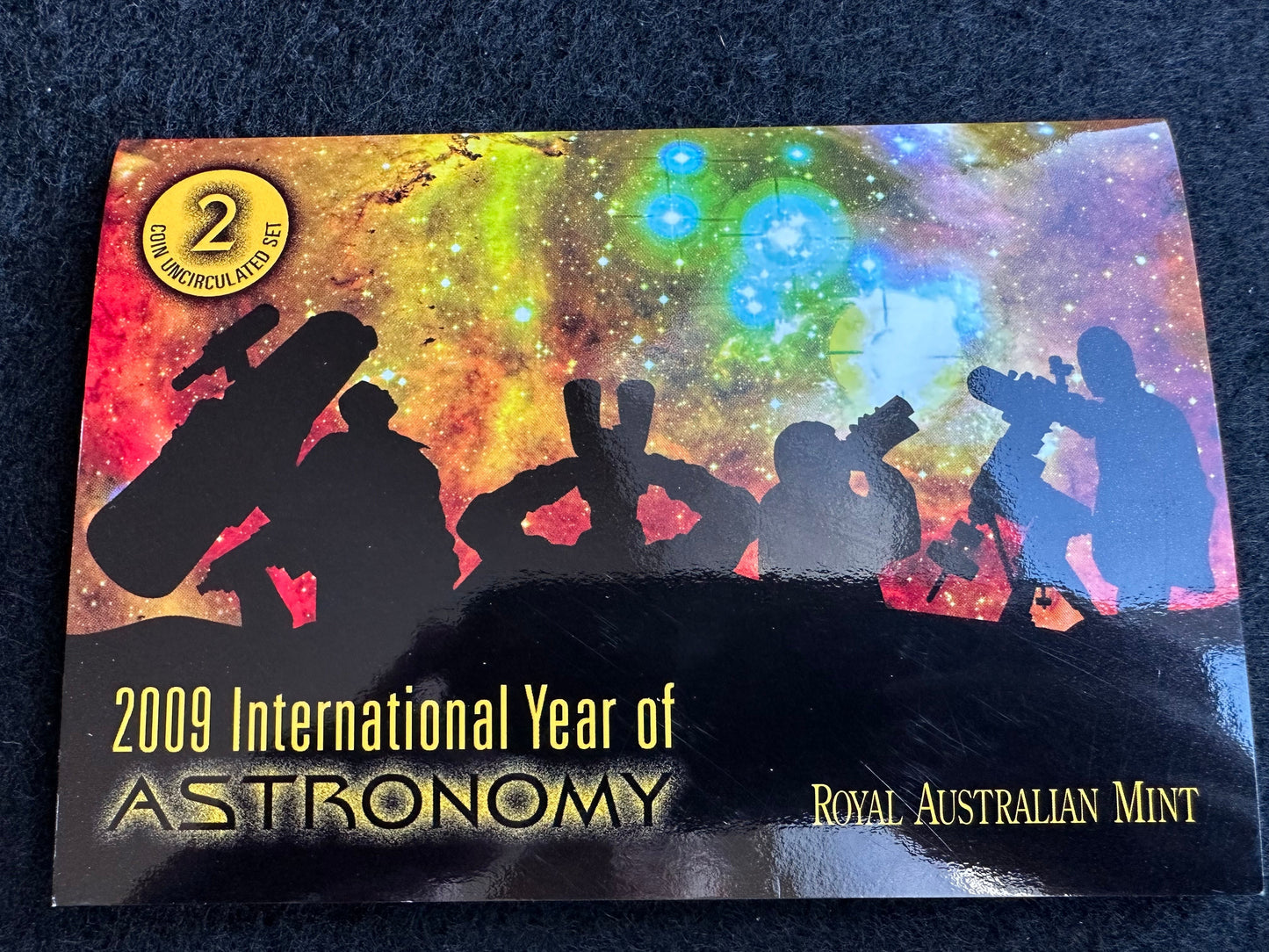 2009 International Year of Astronomy 2 Coin Set