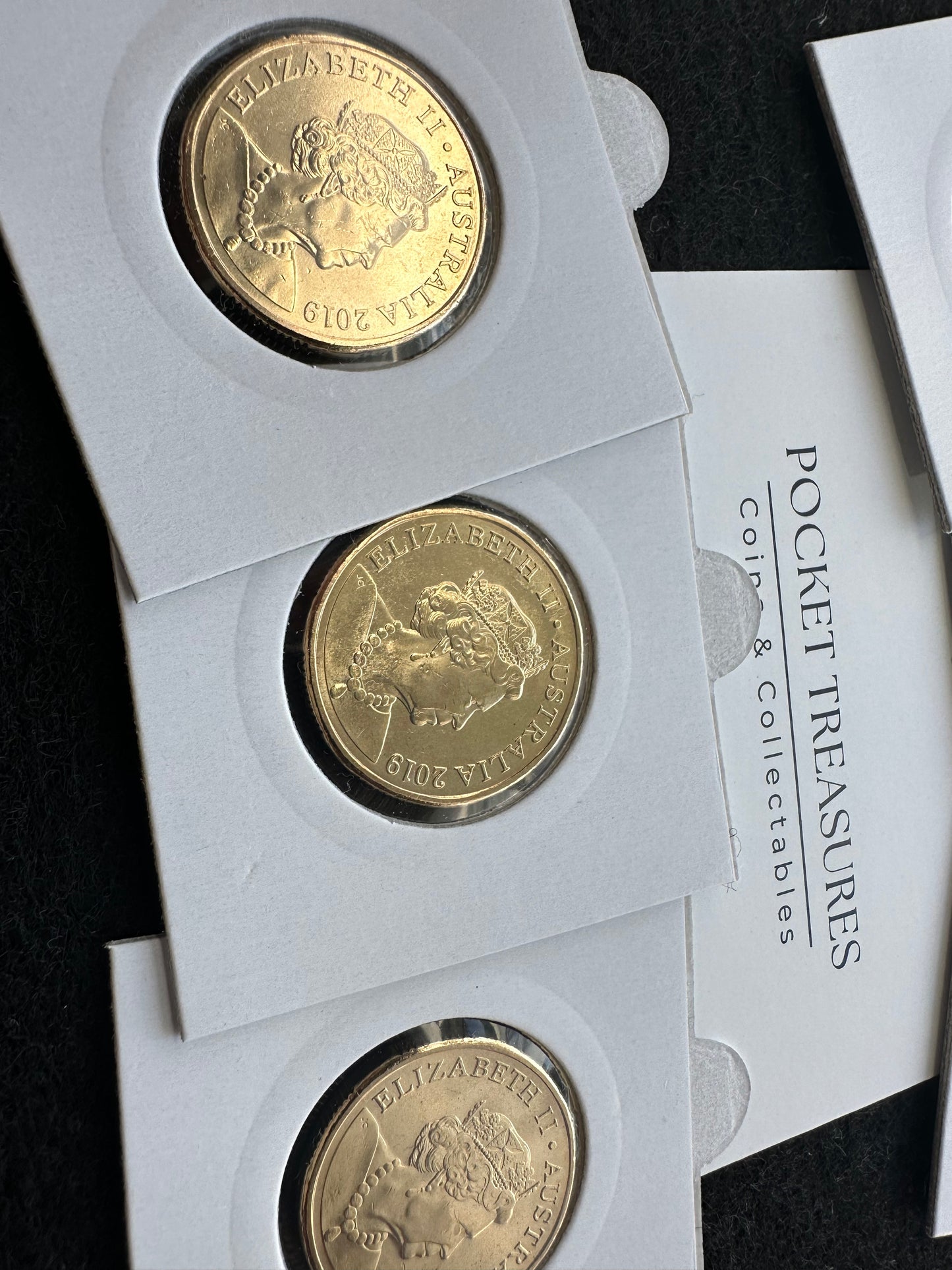 2019 $1 One Dollar Coin Jody Clark (JC) UNCIRCULATED - RARE LOW MINTAGE BRILLIANT LUSTRE