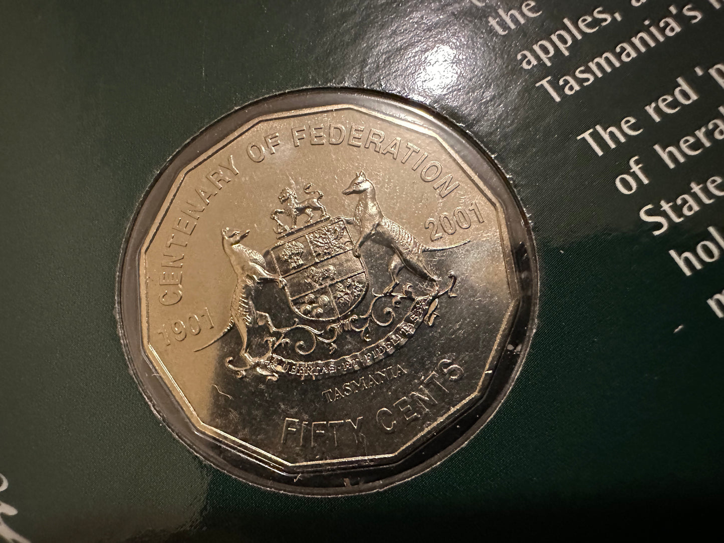 2001 Centenary of Federation 20 Coin Uncirculated Collection in Folder