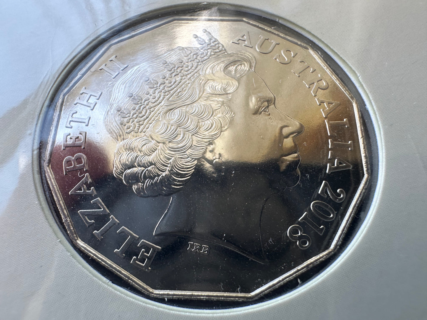 2018 50c Battle of Amiens 1918 PNC