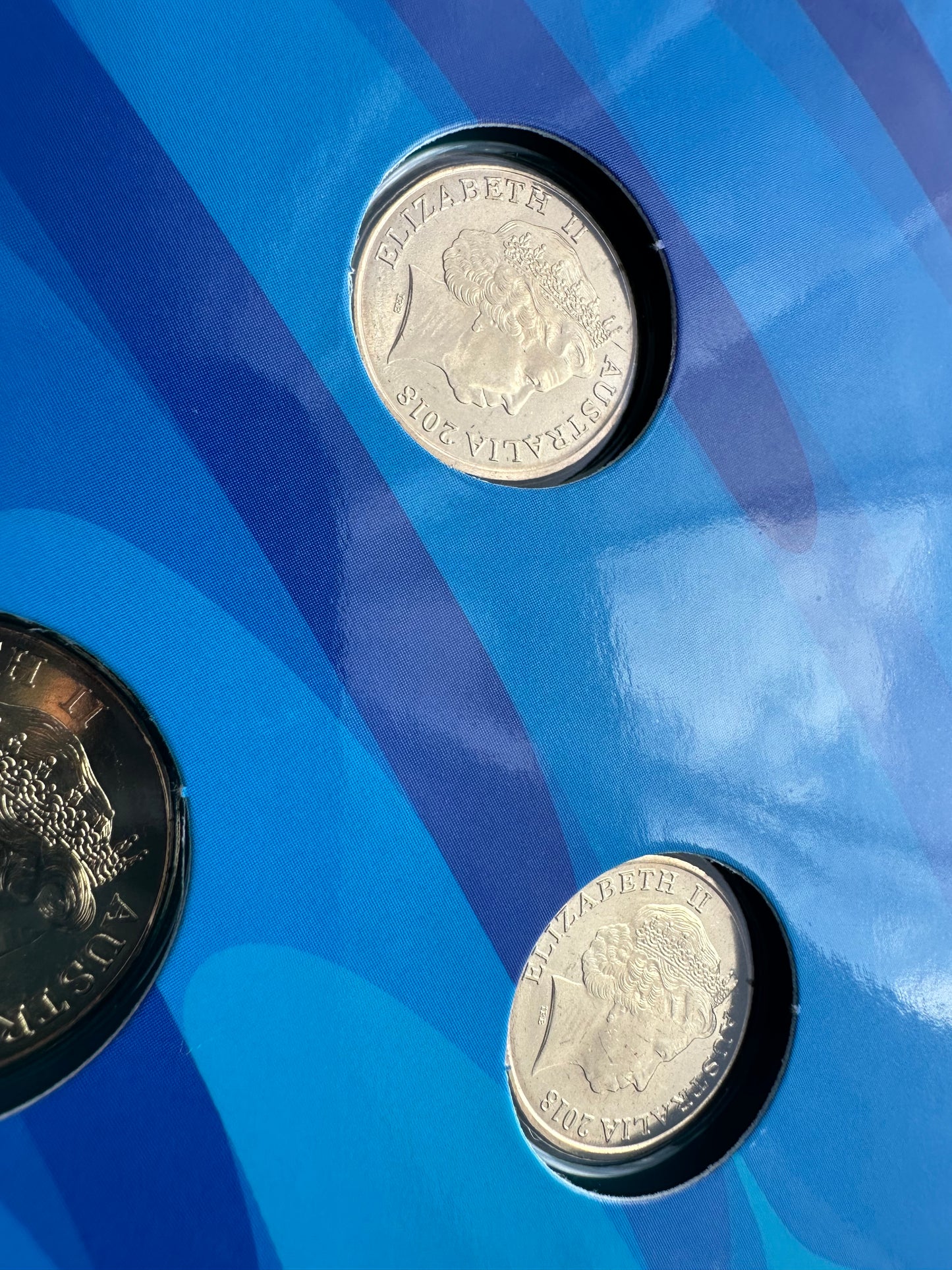 2018 Gold Coast Games XXI Commonwealth Games 7 coin set