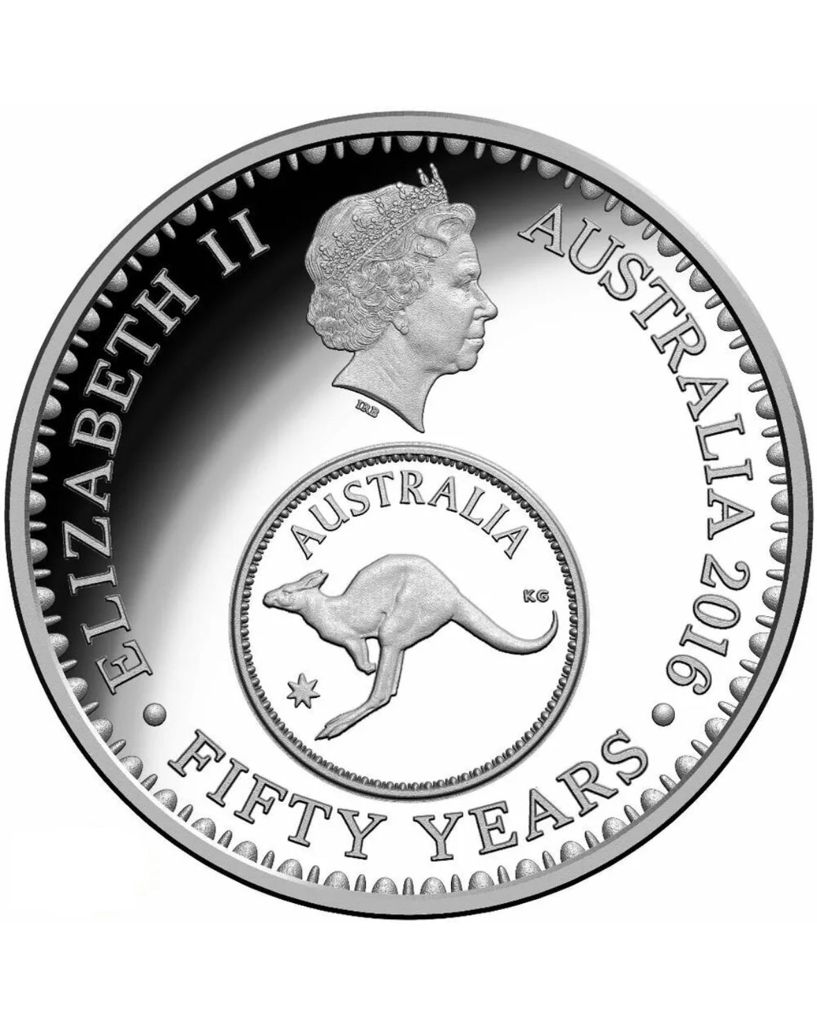 2016 50th Anniversary of Australian Decimal Currency Changeover Proof Set