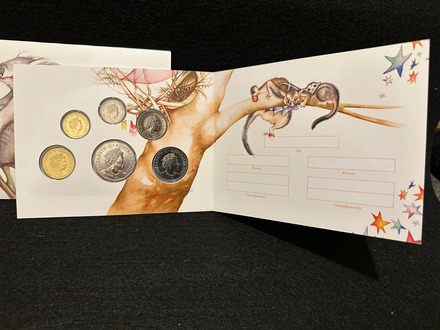 2020 Royal Australian Mint Possum Magic Uncirculated Six Coin Year
