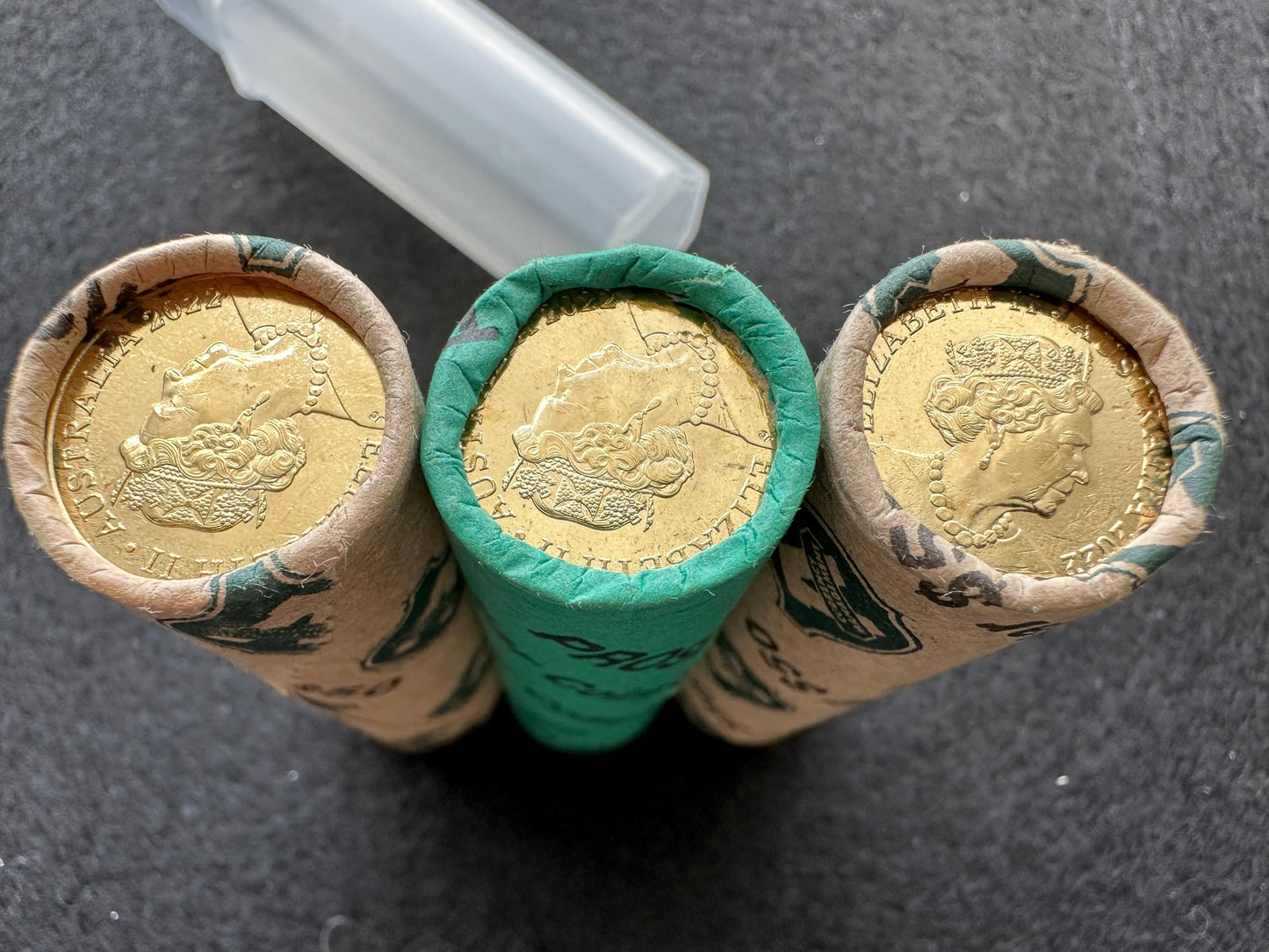 2022 Honey Bee $2 Security rolls Head/Tails