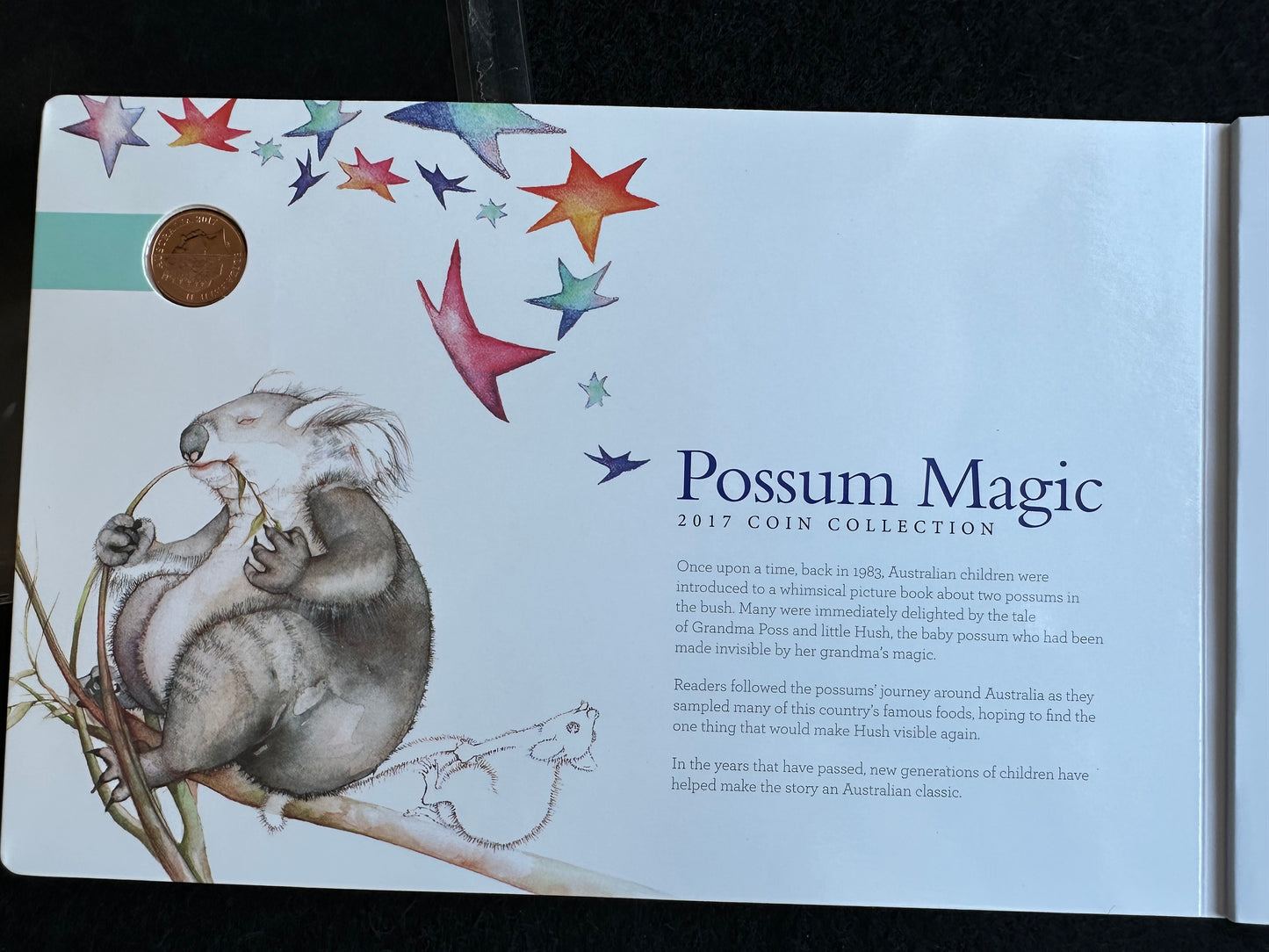 2017 Possum Magic ($2 & $1) Eight Coin Uncirculated Set