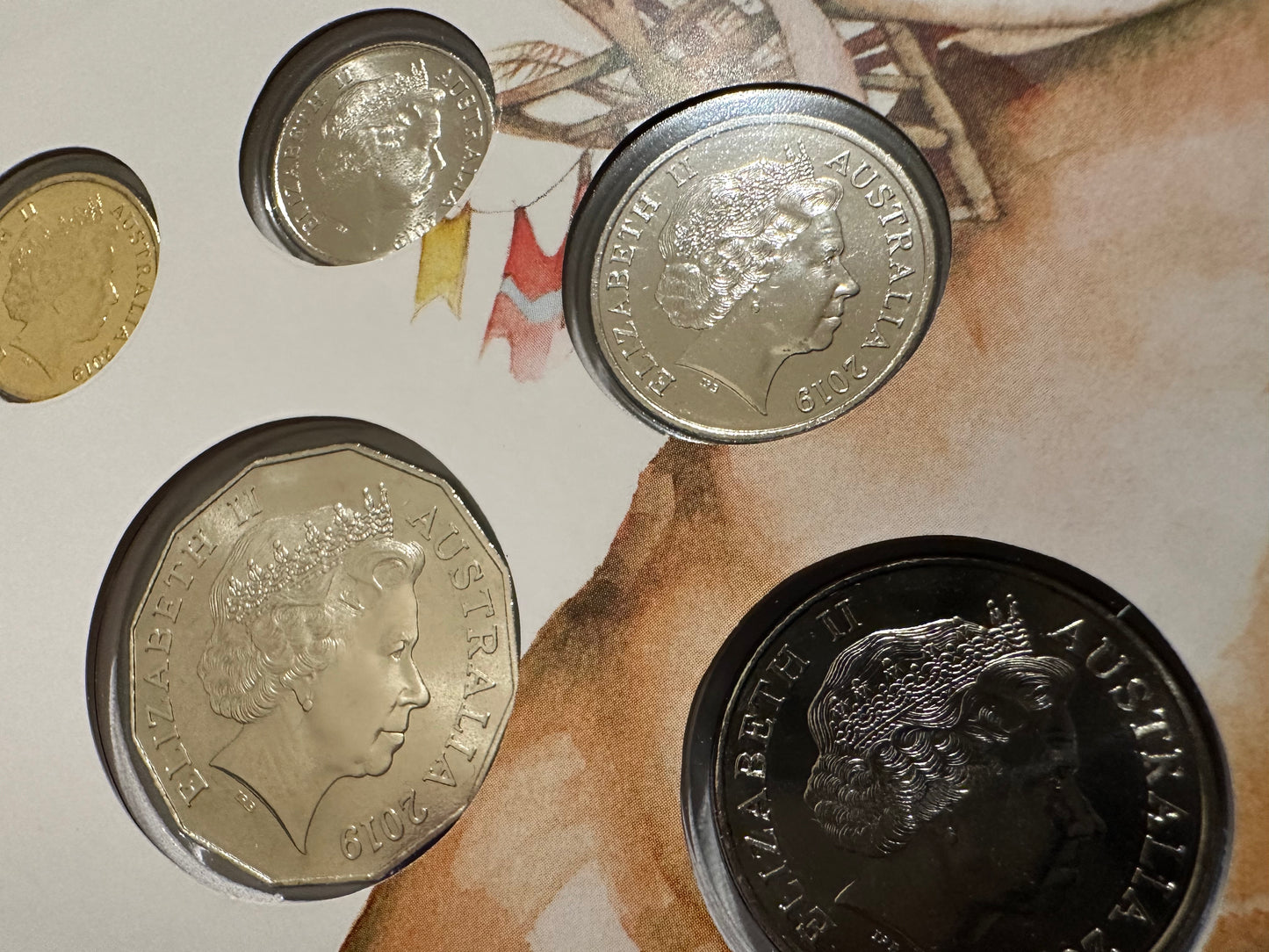 2019 Royal Australian Mint Uncirculated Six Coin Year