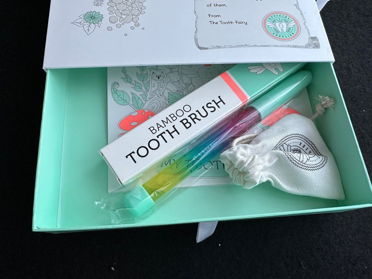 2020 2 Dollar Coin Tooth Fairy Kit - Version 1 Fluoro Pink - (NB: Toned Coin)
