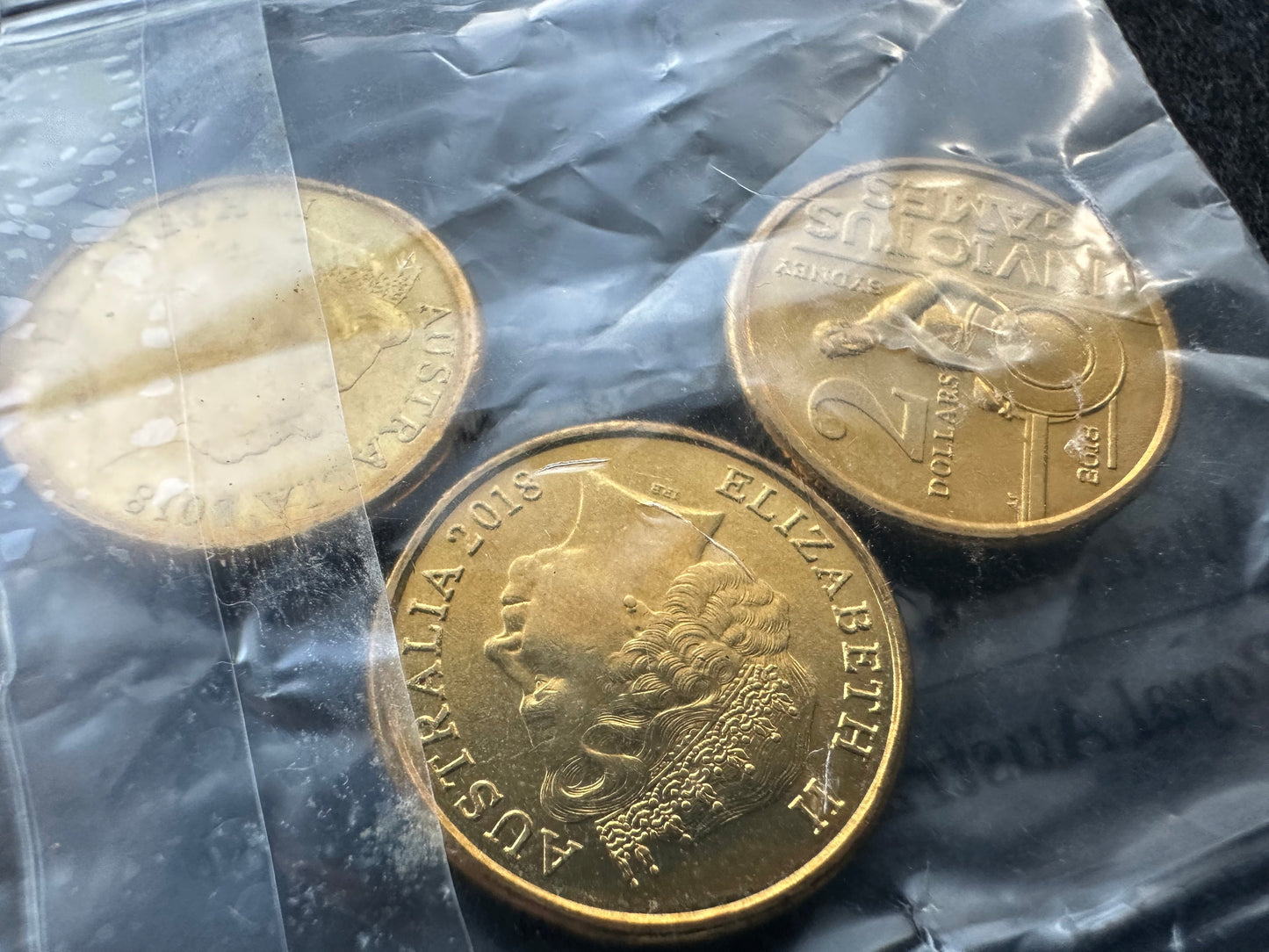 2018 $2 Invictus Games UNCIRCULATED Coin from RAM Bag