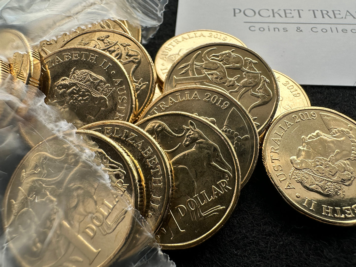 2019 $1 One Dollar Coin Jody Clark (JC) UNCIRCULATED - RARE LOW MINTAGE BRILLIANT LUSTRE