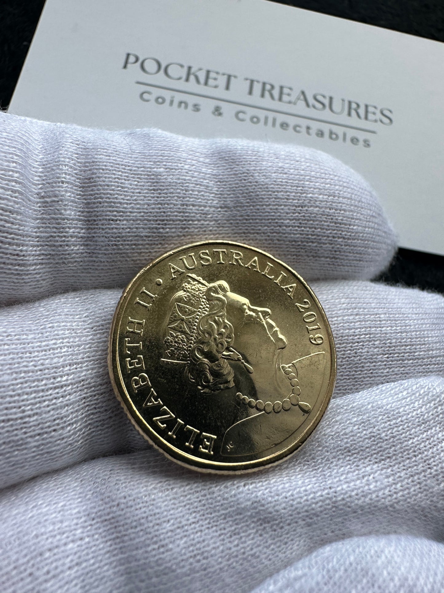 2019 $1 One Dollar Coin Jody Clark (JC) UNCIRCULATED - RARE LOW MINTAGE BRILLIANT LUSTRE