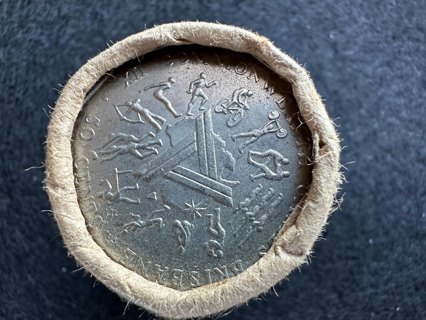 1982 Commonwealth Games 50 cent RAM roll