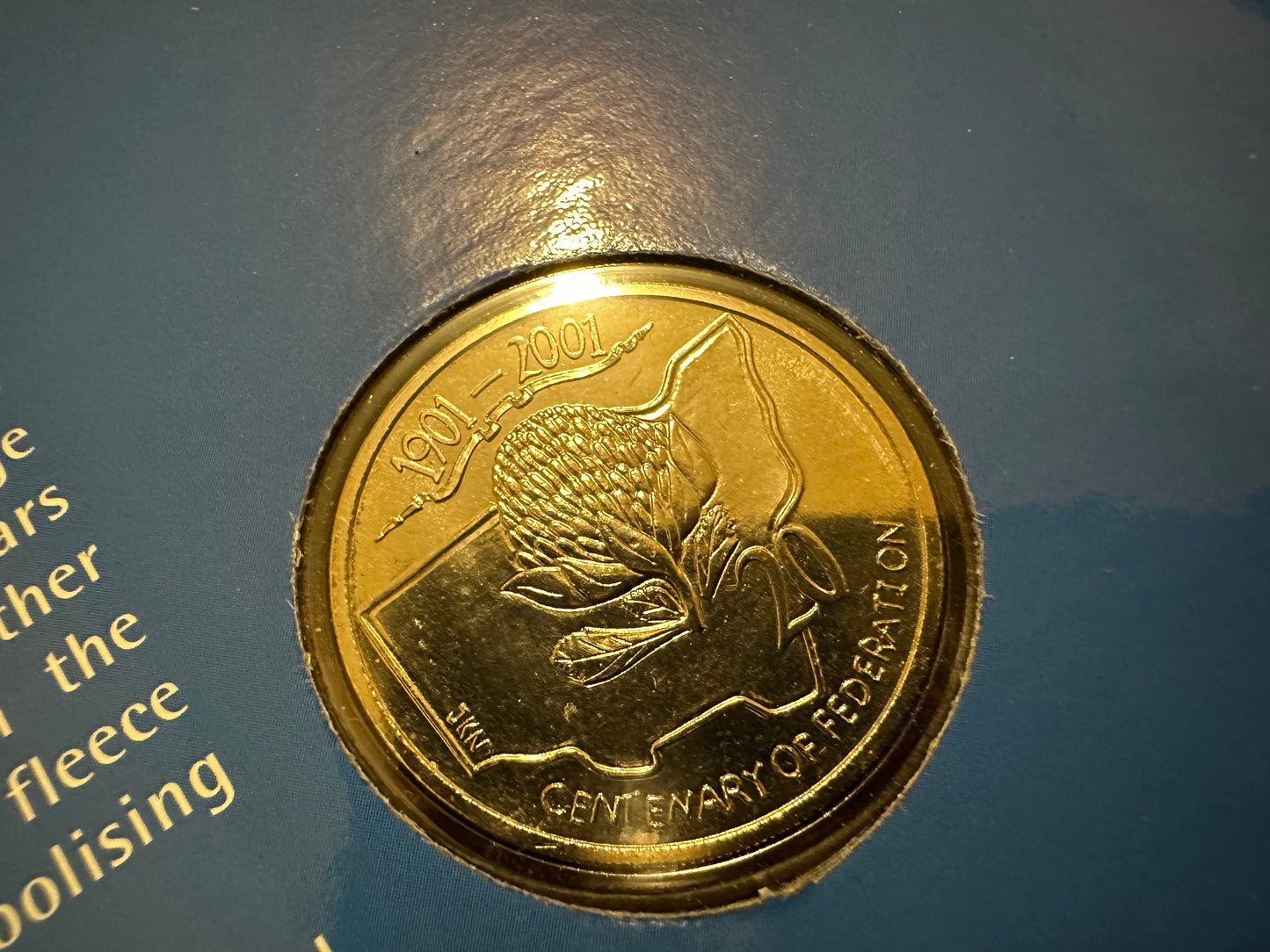 2001 Centenary of Federation 20 Coin Uncirculated Collection in Folder
