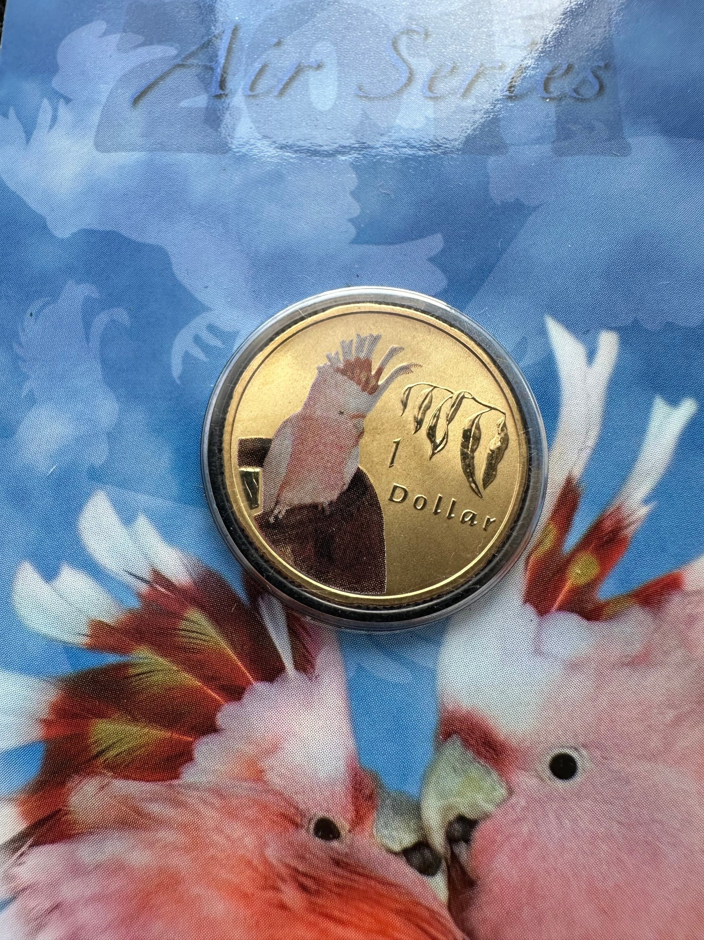 2011 $1 Air Series coloured coin - Major Mitchell