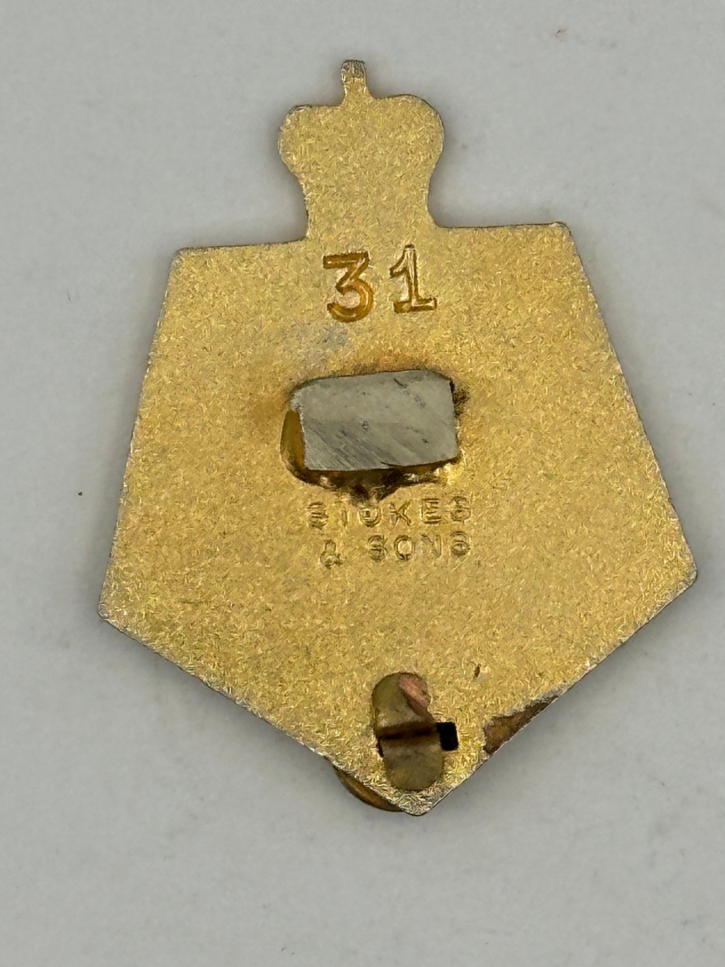 Vintage Regular Defence Force Welfare Association Enamel Badge