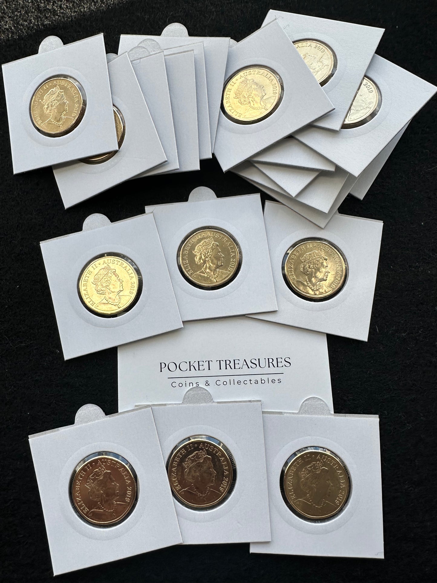 2019 $1 One Dollar Coin Jody Clark (JC) UNCIRCULATED - RARE LOW MINTAGE BRILLIANT LUSTRE