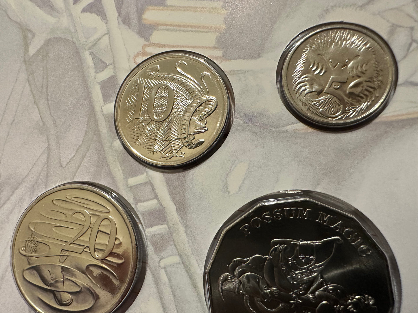 2020 Royal Australian Mint Possum Magic Uncirculated Six Coin Year