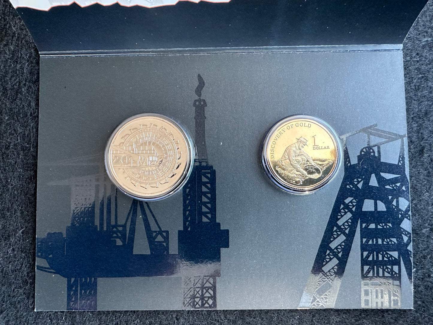 2013 Australian Mining 2 Coin Uncirculated set