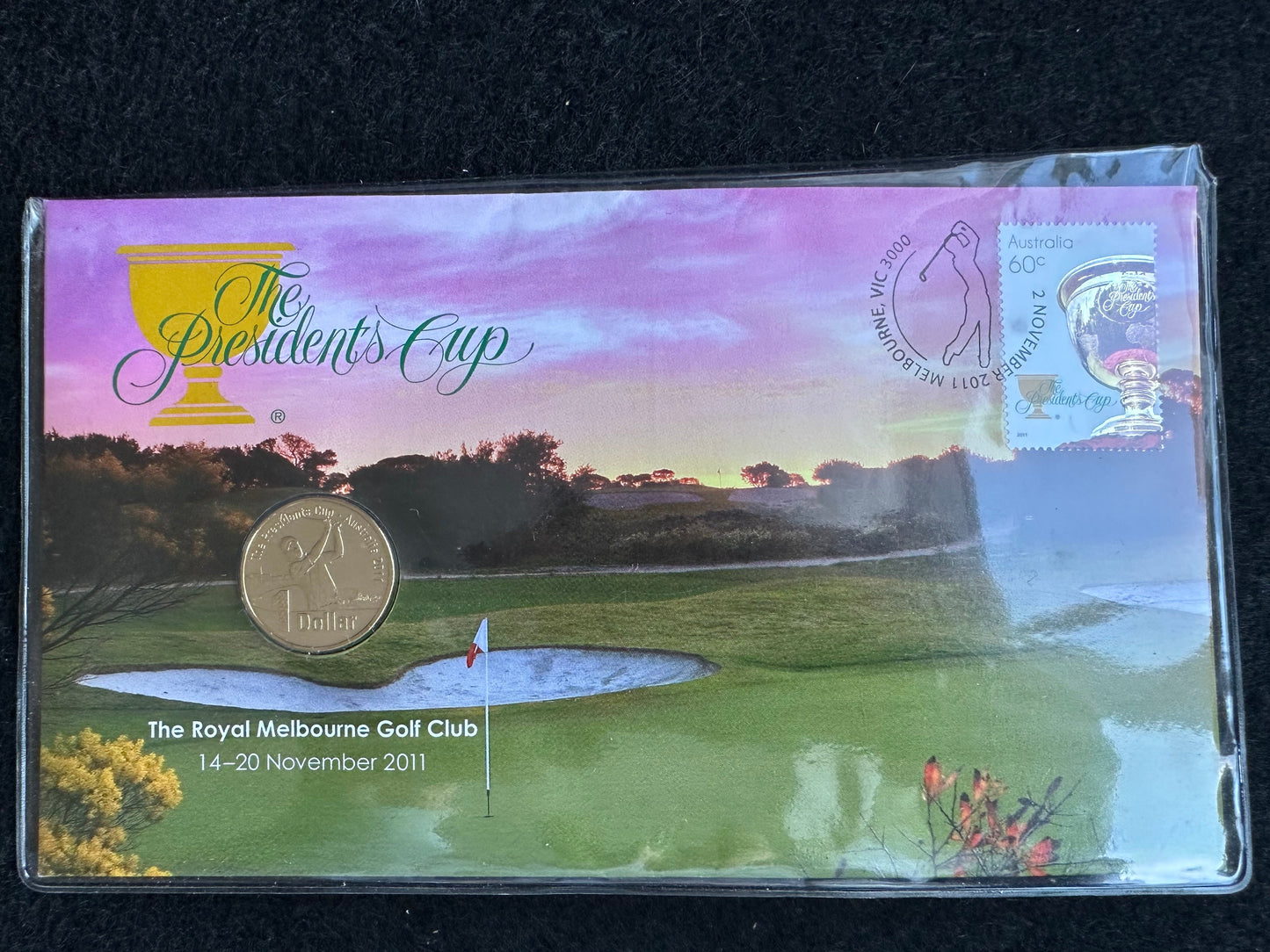 2011 The Presidents Cup $1 One Dollar PNC