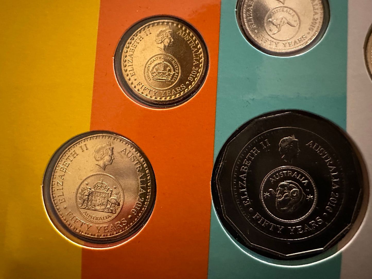 2016 Changeover Royal Australia Mint 6 coin set