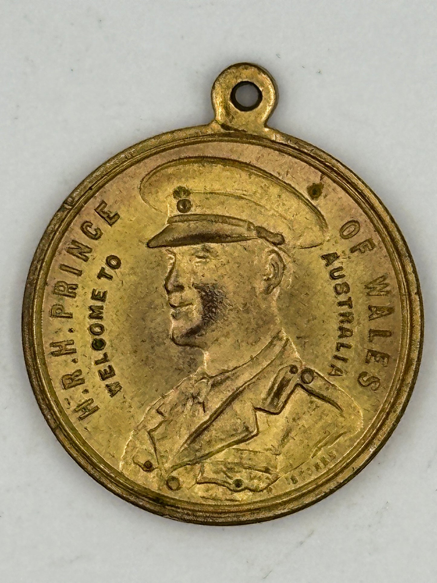 1920 Royal Visit of the Prince of Wales Medallion - Geelong June 1920