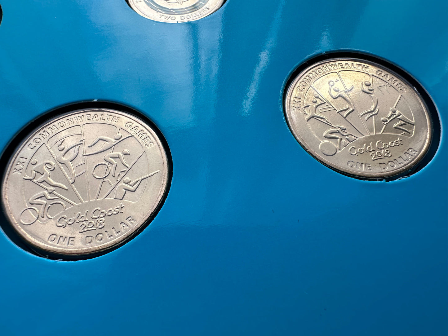 2018 Gold Coast Games XXI Commonwealth Games 7 coin set