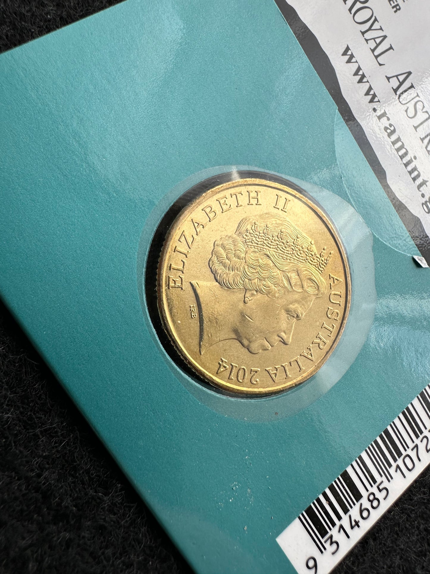2014 $1 World War 1 Albany counterstamp