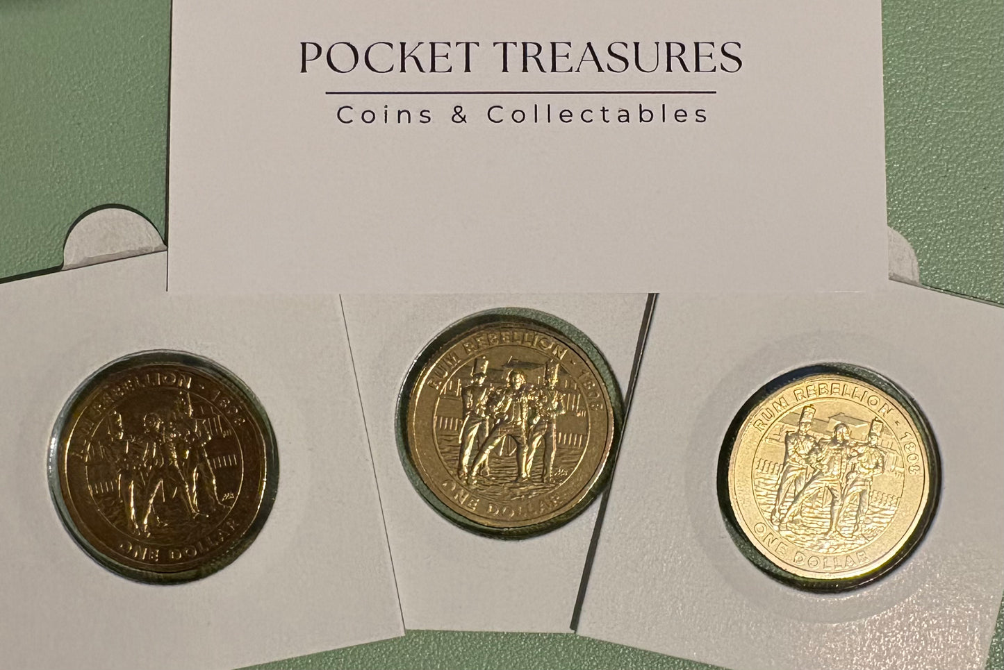 2019 $1 Mutiny of the Bounty UNCIRCULATED coin - Low Mintage NCLT