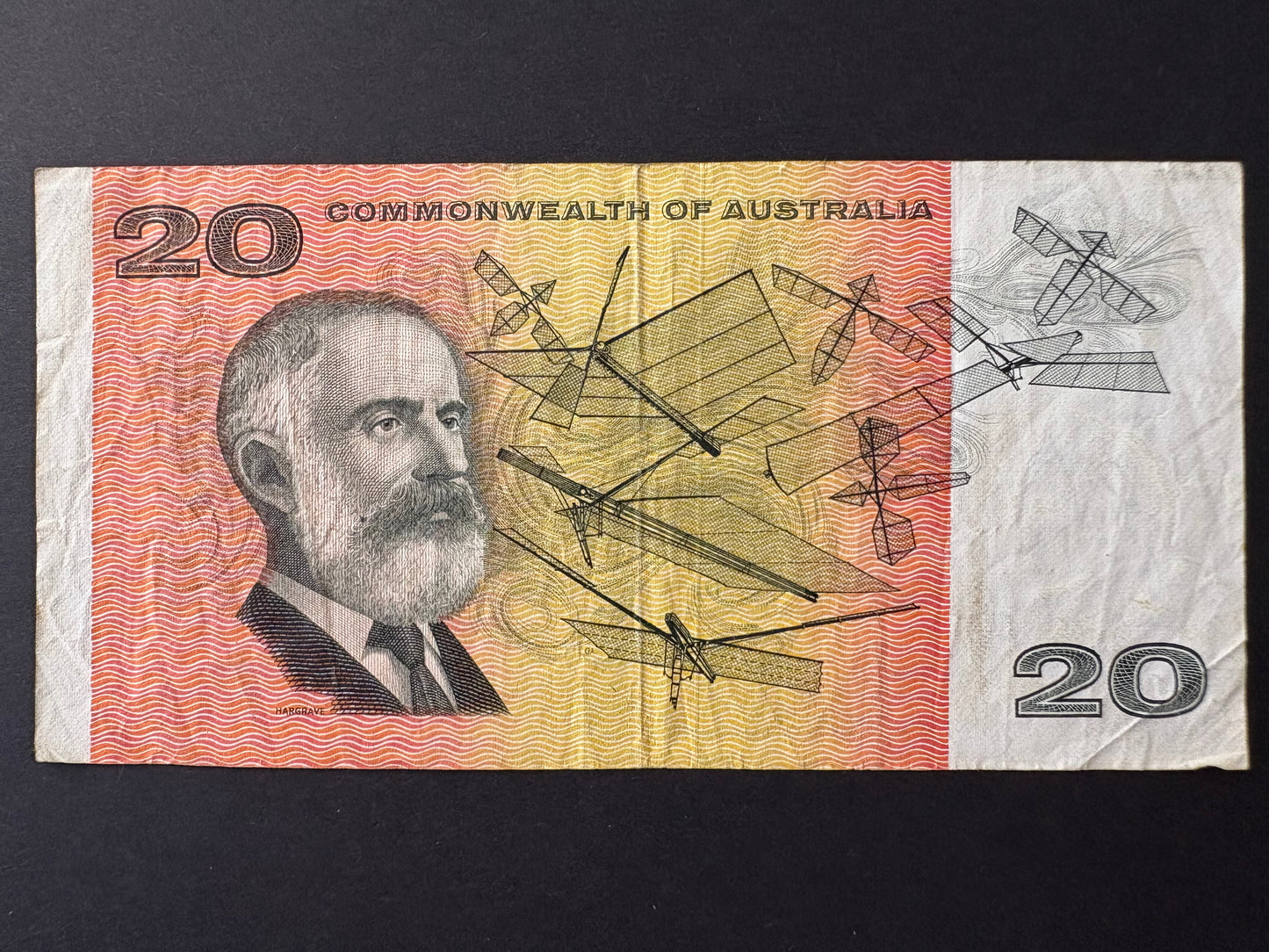 1968 $20 Australia Paper Banknote - Phillips Randall