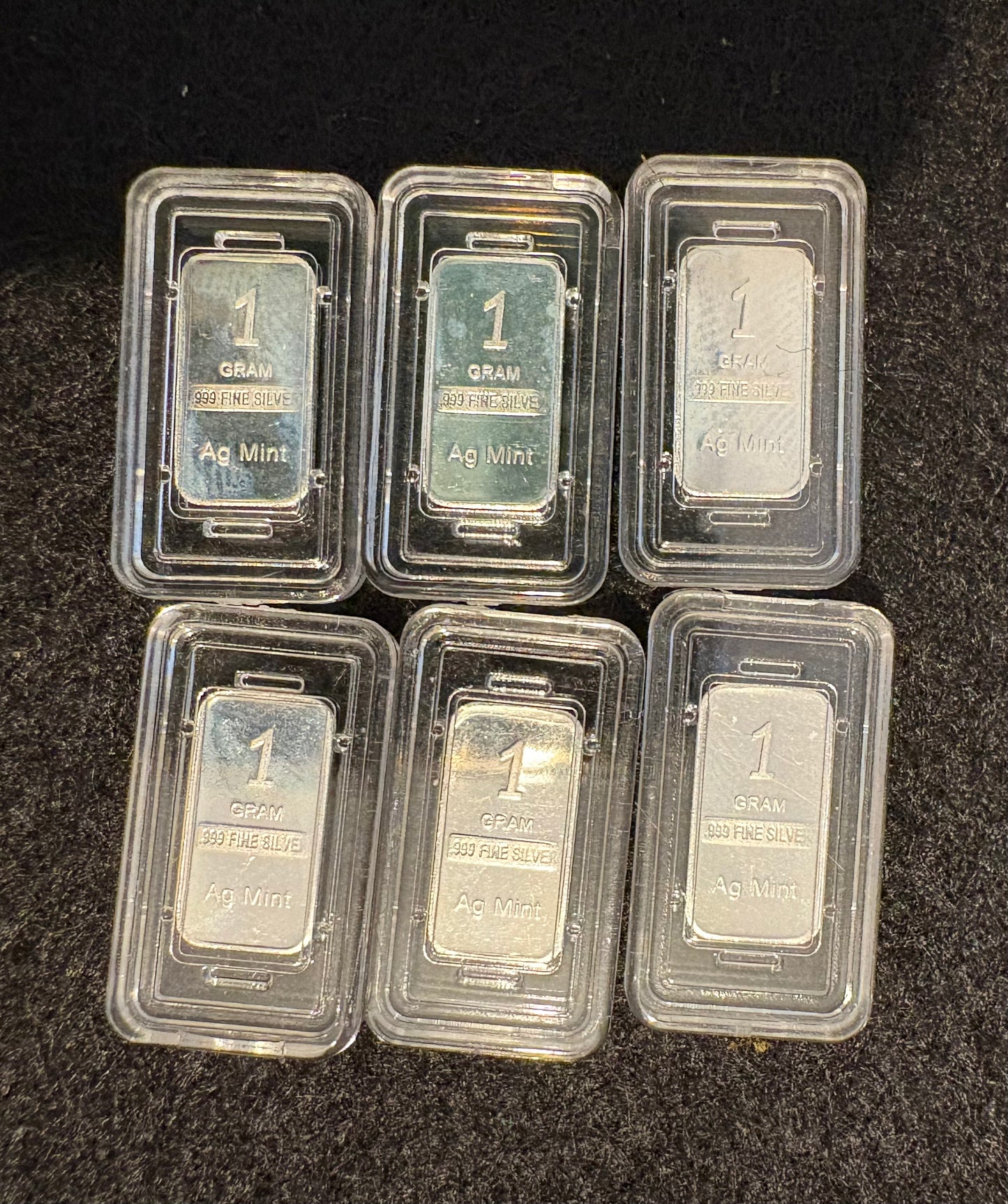 Mini Silver 1 gram rectangle bullion - Koala