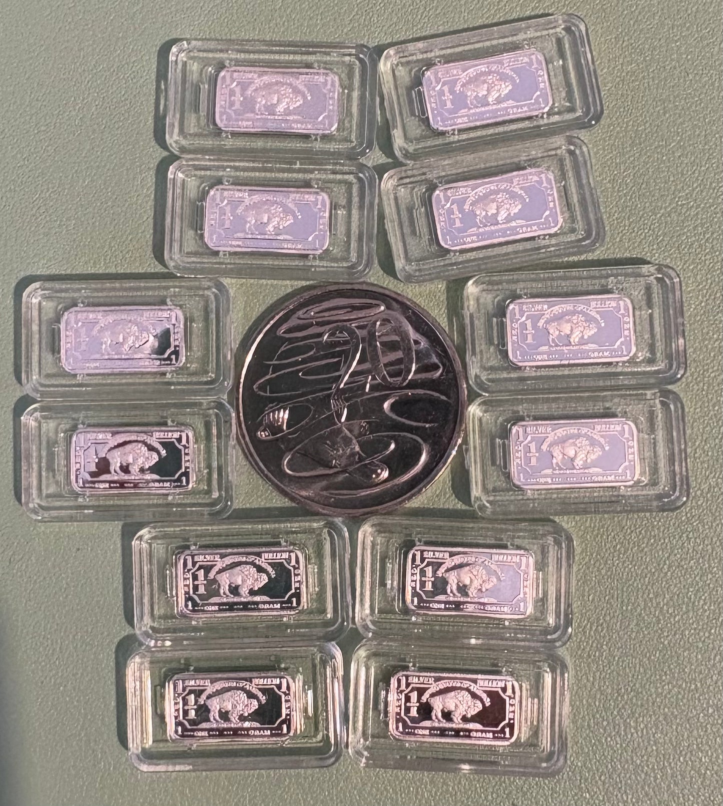 Mini Silver 1 gram Bar - USA Buffalo Bullion