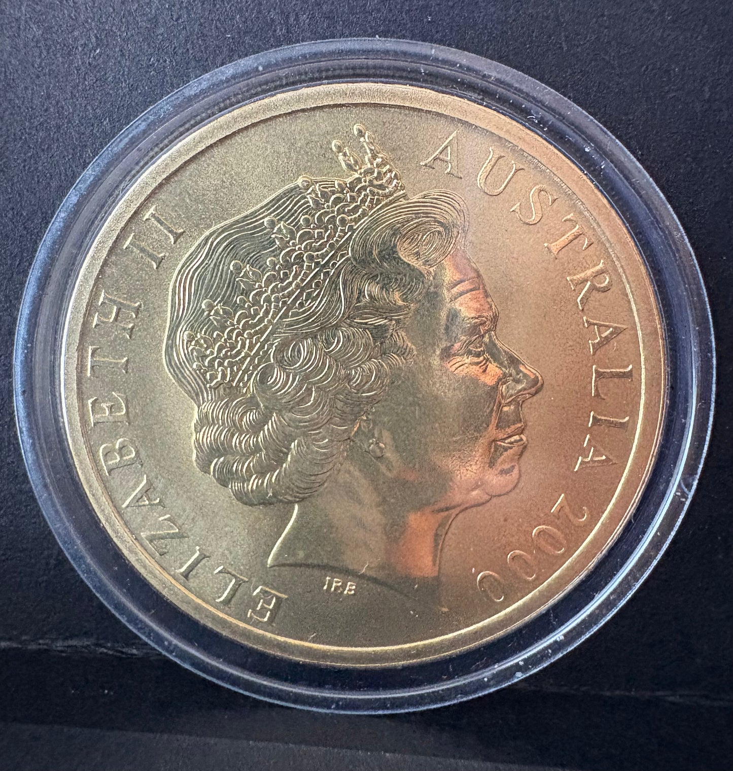 2000 $5 Sydney Olympic Gold Commemorative Coin - Handball