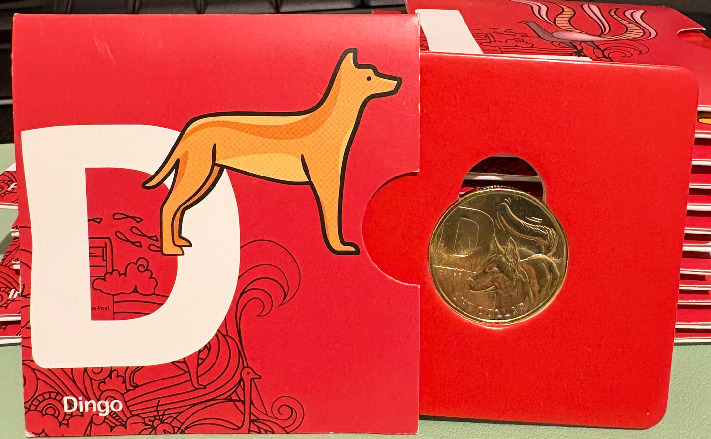 2021 $1 The Great Aussie Coin Hunt 2 - D for Dingo