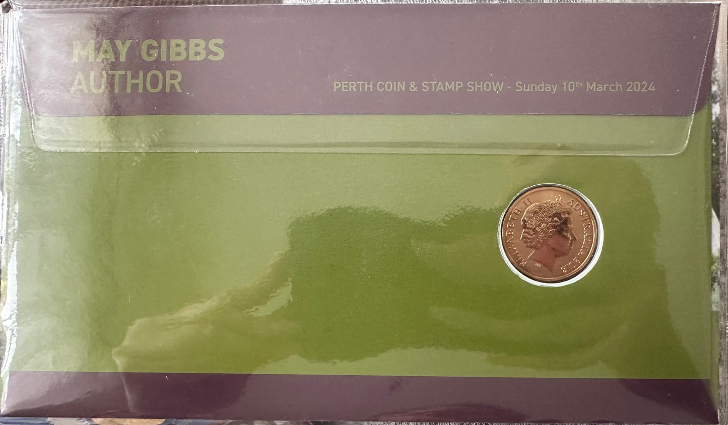 2024 Perth Coin Show PNCs - May Gibbs Author - Number 078/300