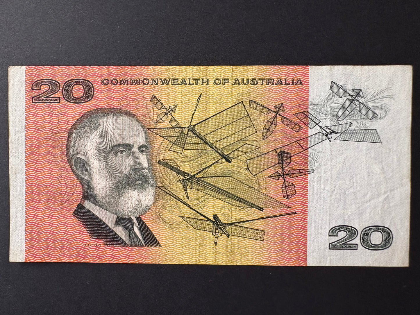 1968 $20 Australia Paper Banknote - Phillips Randall