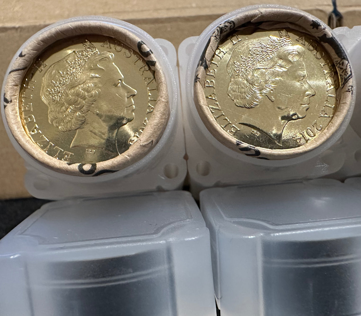 2014 - 2018 The Spirit Lives 100 Years of ANZAC One Dollar ($1) Australian Decimal Mint Rolls Set