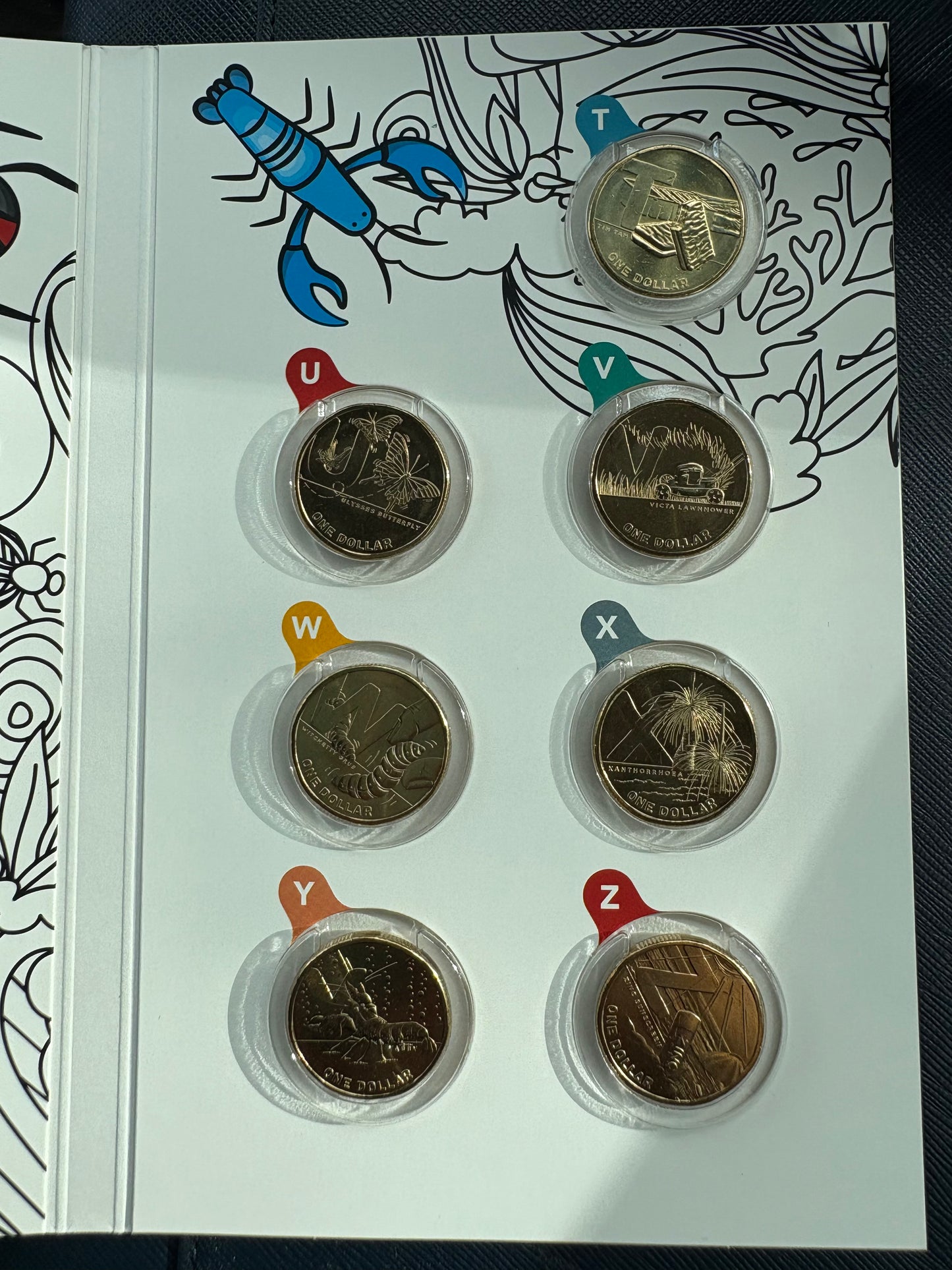 2021 A-Z Great Aussie Coin Hunt 2 - 26 Coin Set