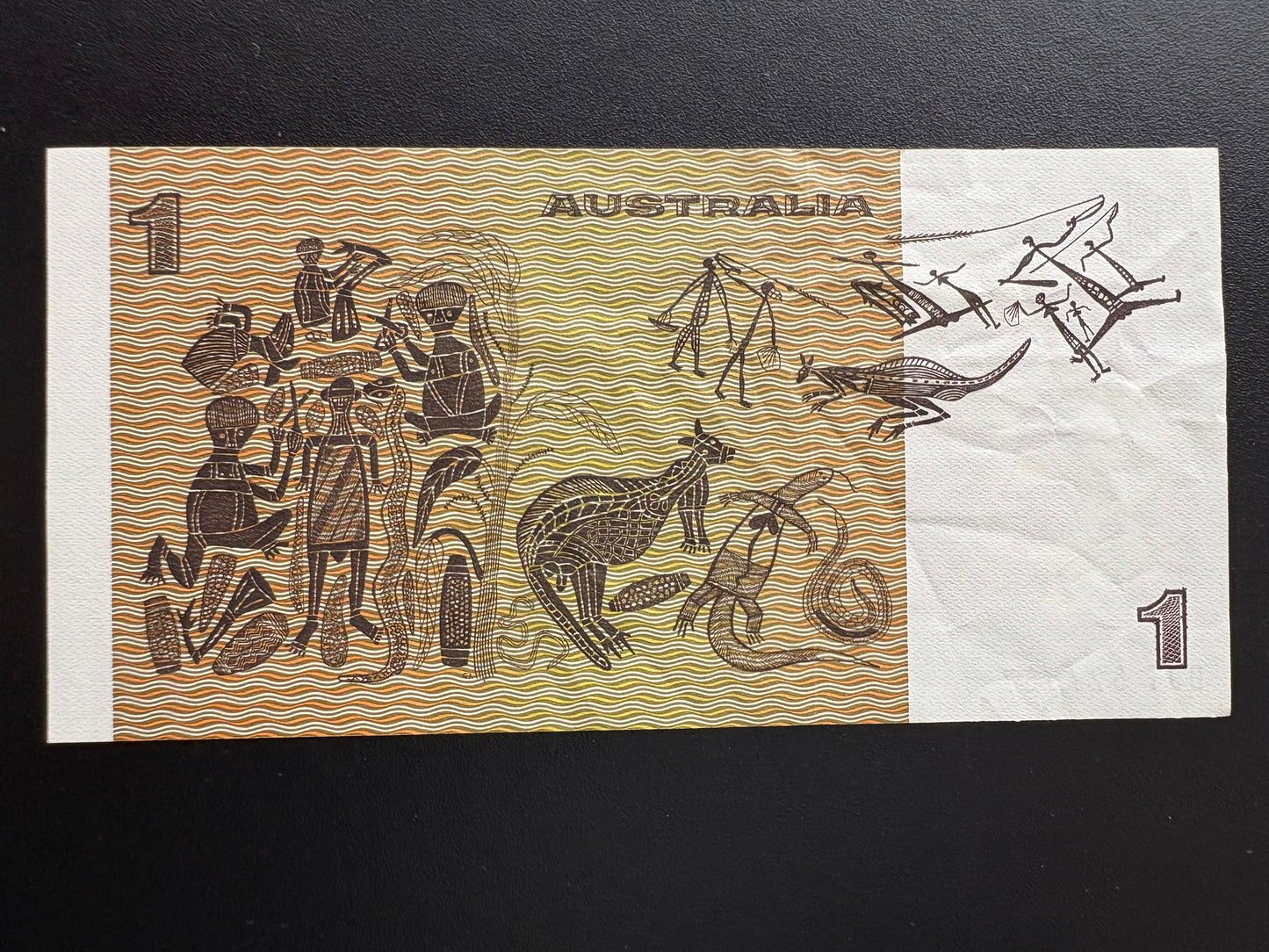 1982 $1 Australia Paper Banknote - Johnston Stone - DJT 527567