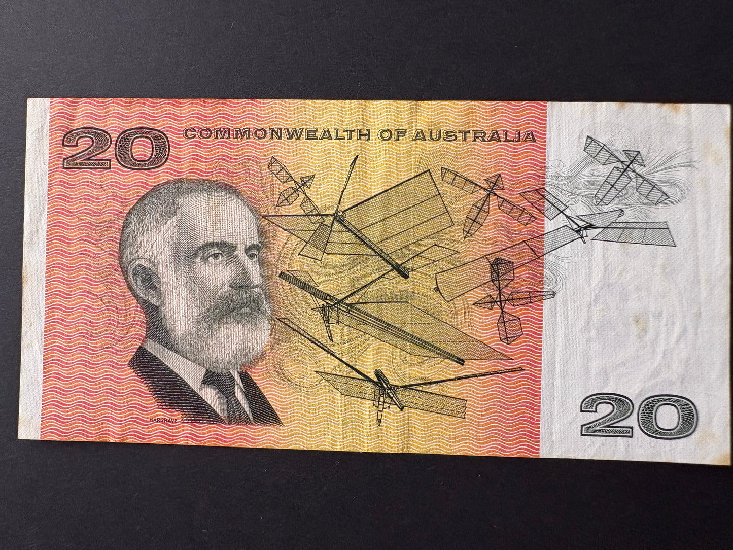 1968 $20 Australia Paper Banknote - Phillips Randall