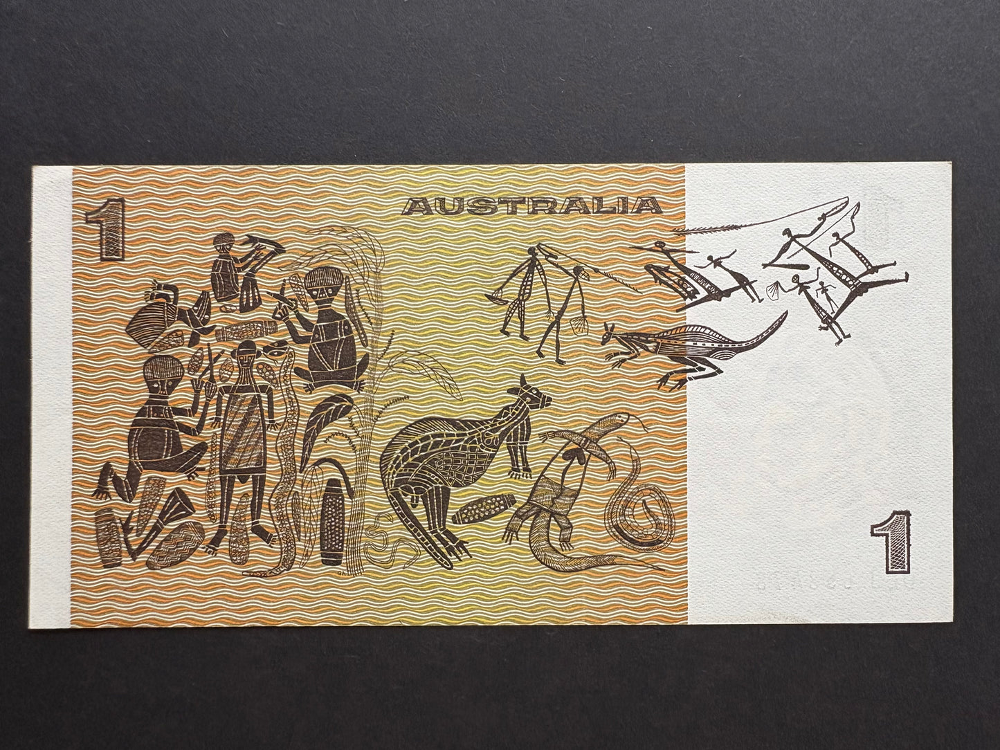 1982 $1 Australia Paper Banknote - Johnston Stone - DLJ 658478