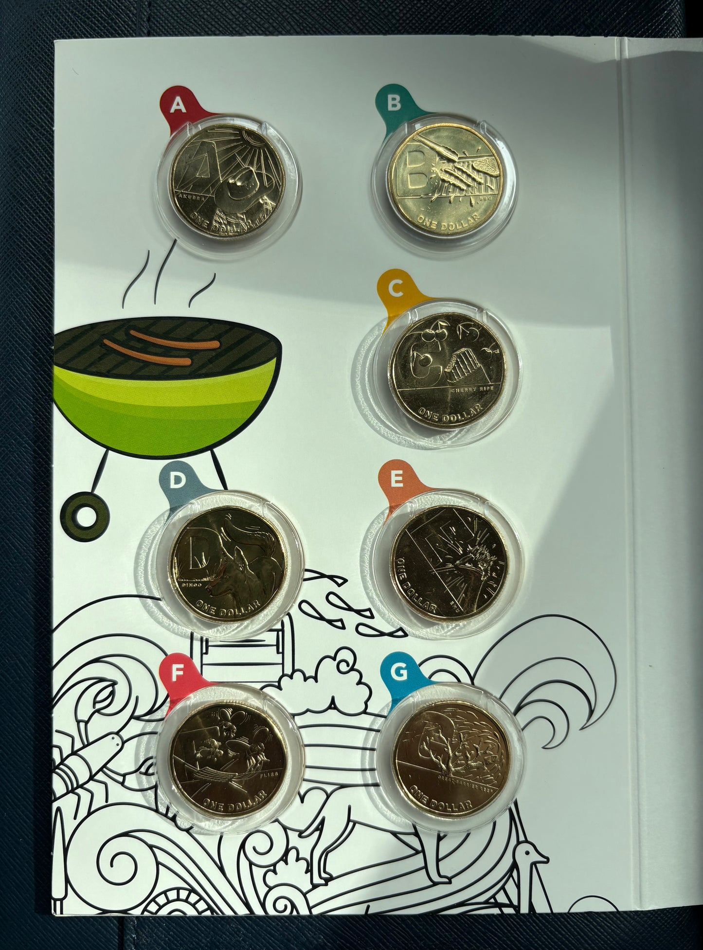 2021 A-Z Great Aussie Coin Hunt 2 - 26 Coin Set