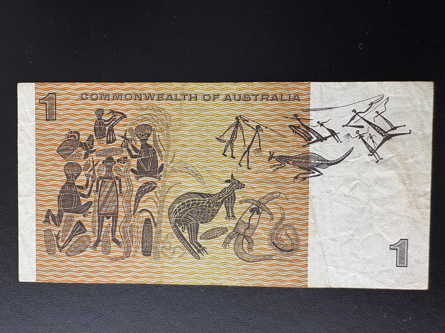 1969 $1 Australia Paper Banknote - Phillips Randall BAT 079142