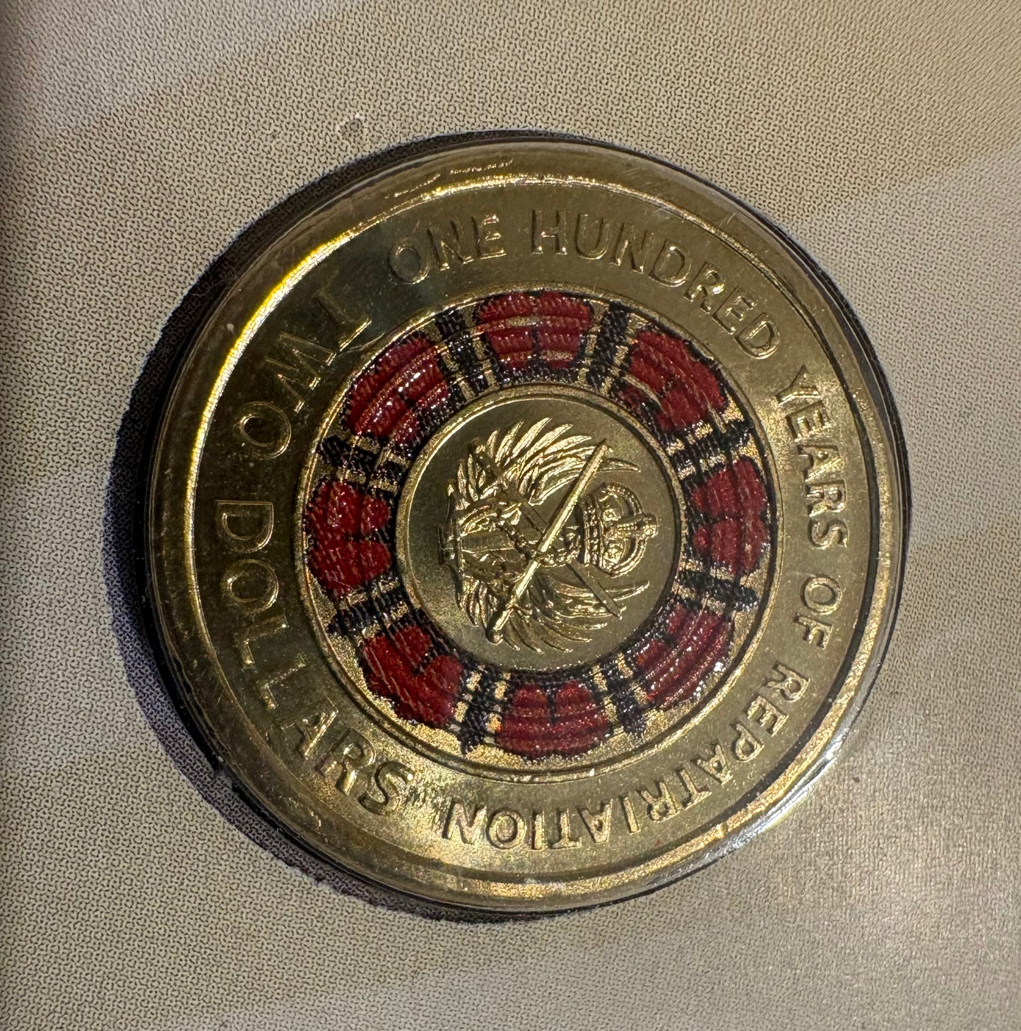 2019 100 Years of Repatriation $2 Dollar PNC