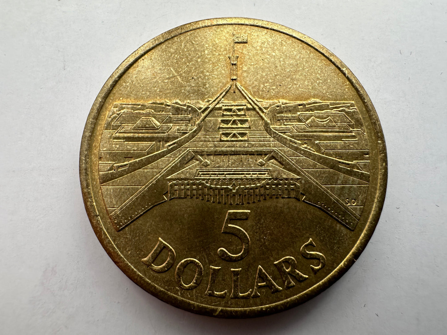 1988 $5 Opening of Parliament House - Commemorative coin