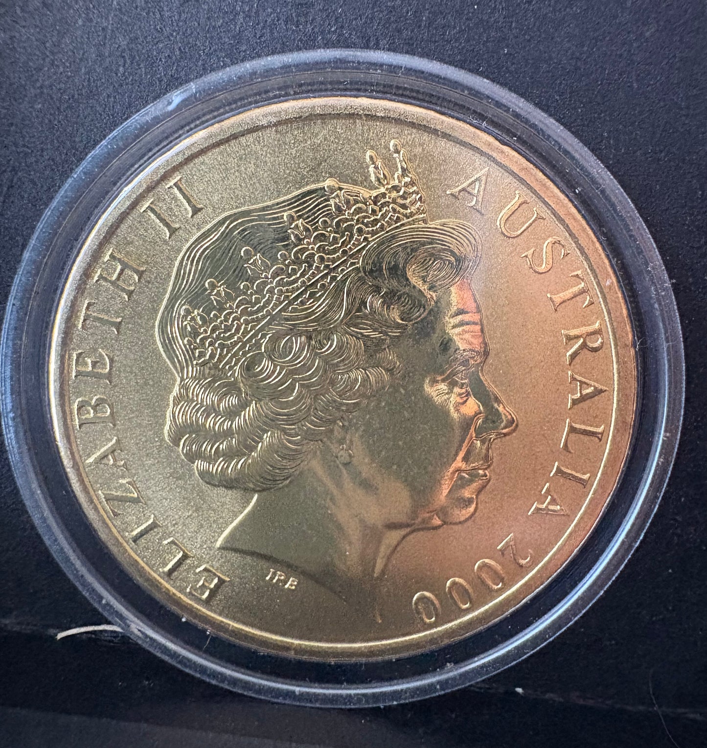 2000 $5 Sydney Olympic Gold Commemorative Coin - Baseball