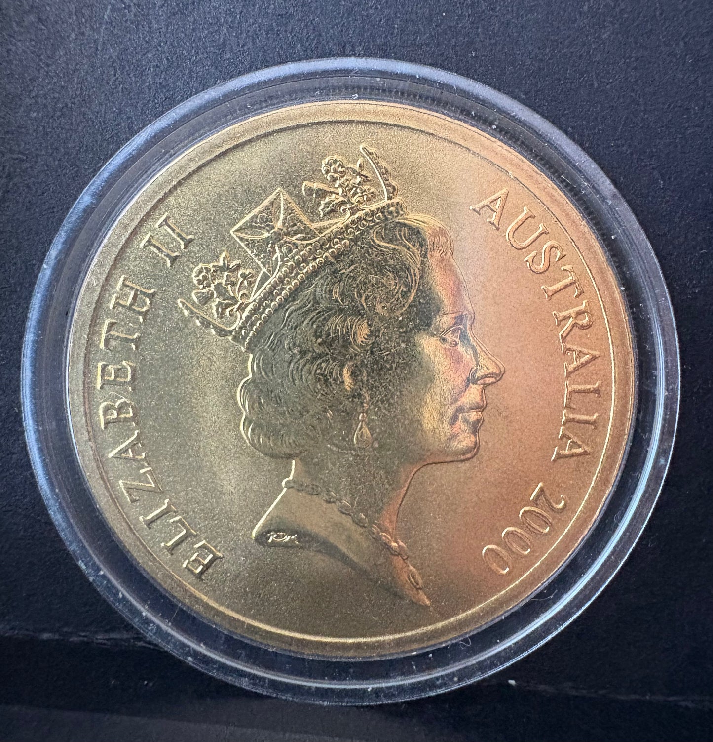 2000 $5 Sydney Olympic Gold Commemorative Coin - Hockey