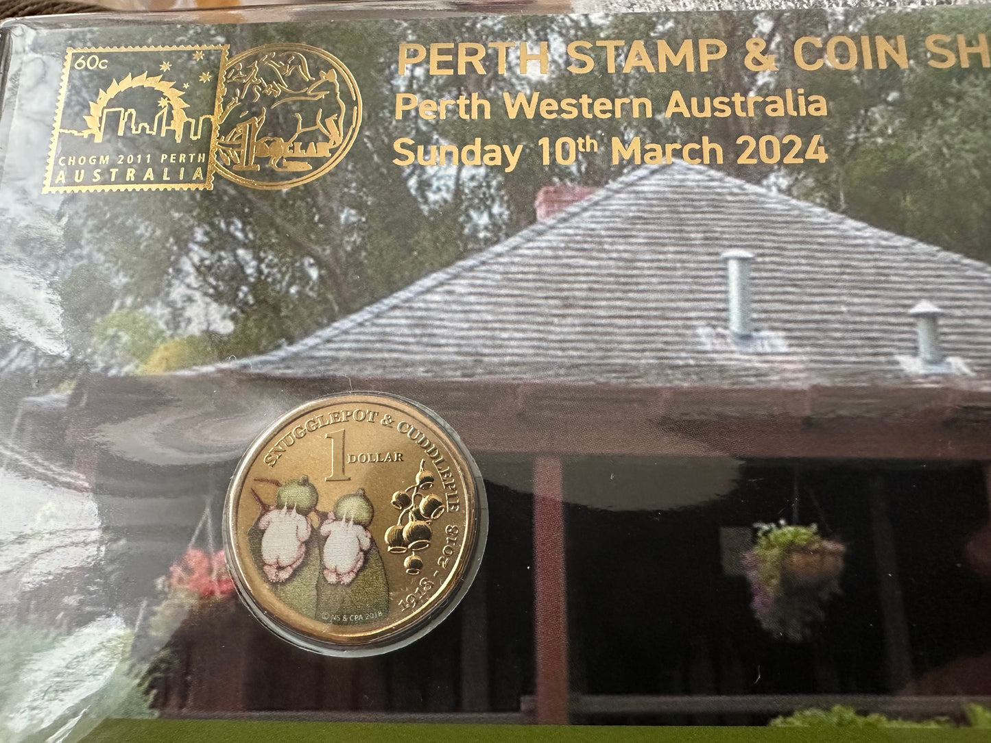 2024 Perth Coin Show PNCs - May Gibbs Author - Number 078/300