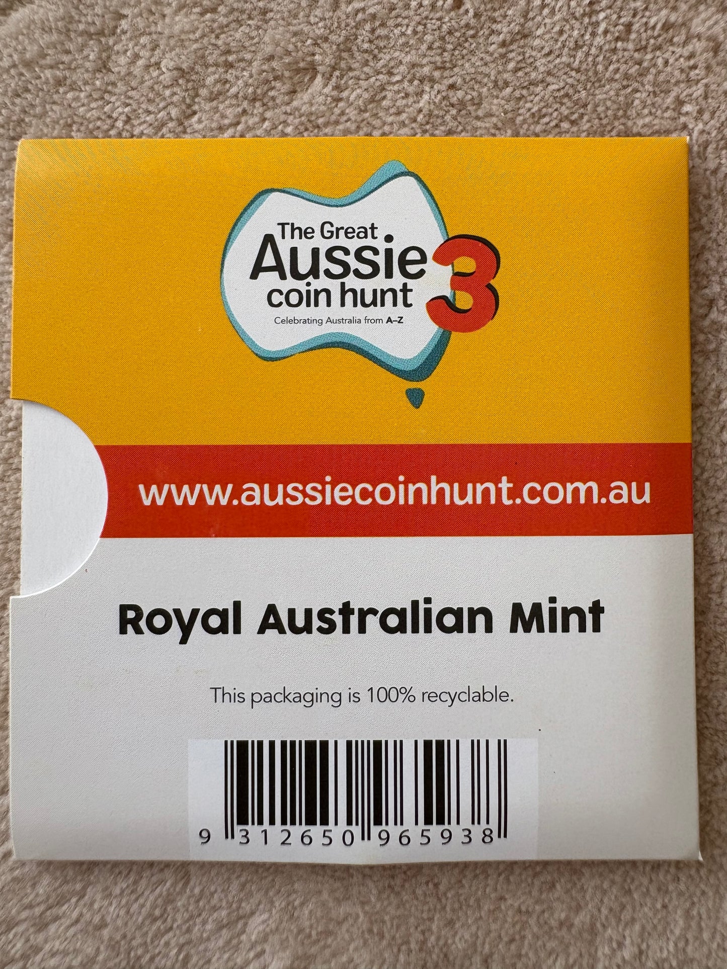 2022 $1 The Great Aussie Coin Hunt 3 - J for Jumbuck